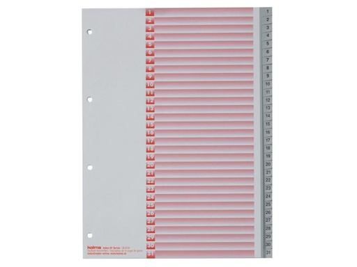 [90061456 830668] Kolma Register A4 KolmaFlex 1-31