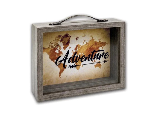 [90061460 1057716] Goldbuch Spardose Adventure Weltkarte