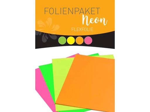 [90061611 654095] Stahls Aufbügelfolie Flex Set Neon