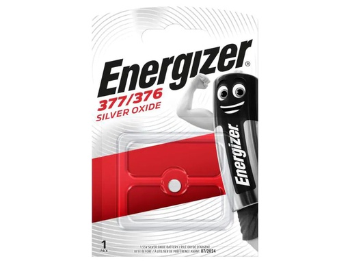 [90006141 739917] Energizer Knopfzelle Silver Oxide 377 / 376 1 Stück