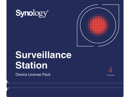 [90061745 103105] Synology Lizenz Surveillance 4 zusätzliche Kameras