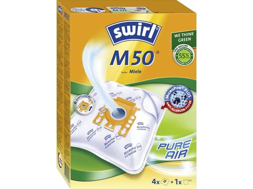 [90061923 214445] Swirl Staubfilterbeutel M 50 4 Stück