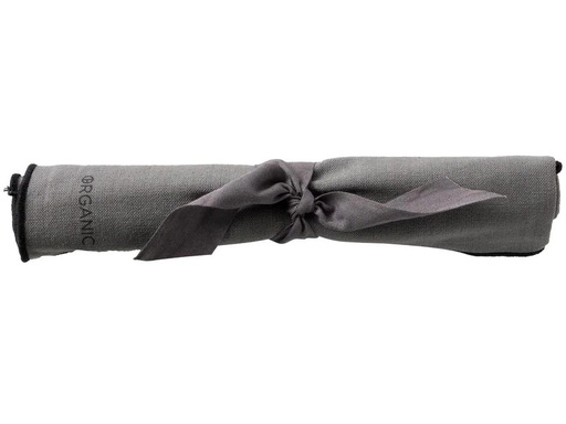 [90062006 1098276] Södahl Stoffserviette Organic 2 Stück, Grau/Schwarz