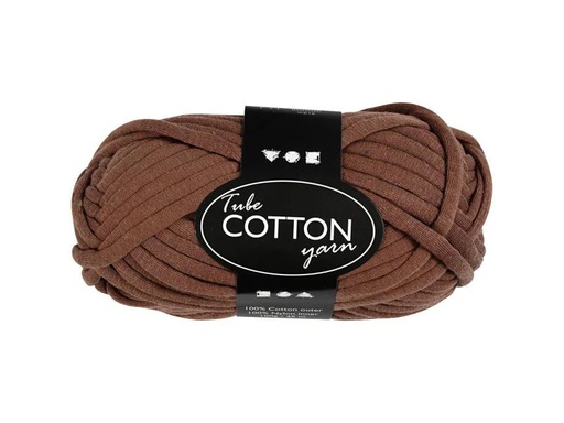 [90062061 883608] Creativ Company Schlauchgarn 100 g Braun