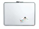 Nobo Magnethaftendes Whiteboard Slimline 58 cm x 43 cm, Silber