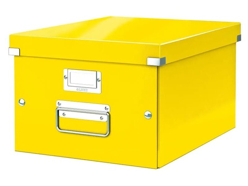 [90062290 1024884] Leitz Aufbewahrungsbox Click &amp; Store A4 Gelb