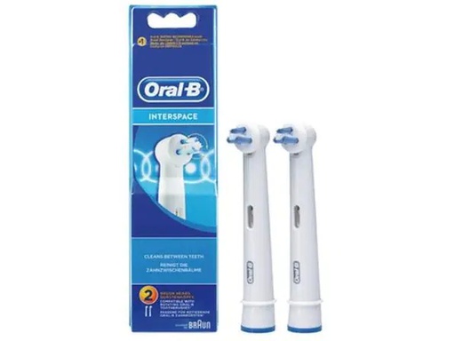 [90062831 1164725] Oral-B Zahnbürstenkopf Interspace 2 Stück