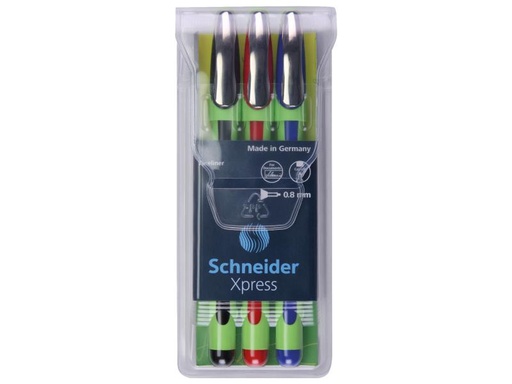 [90063104 551783] Schneider Fineliner Xpress Basic 3er Set