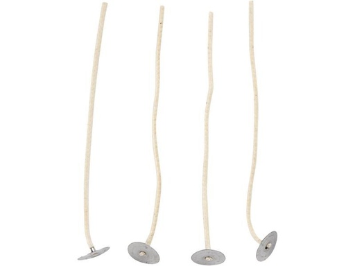 [90063216 1067077] Creativ Company Kerzendocht 11 cm 10 Stück