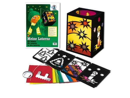 [90063234 1109726] URSUS Laternen-Bastelset Weihnachten