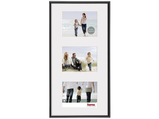 [90063353 1147649] Hama Bilderrahmen Madrid Schwarz, 23 x 45 cm