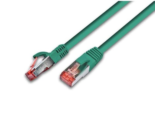[90063500 149812] Wirewin Patchkabel RJ-45 - RJ-45, Cat 6, S/FTP, 0.5 m, Grün