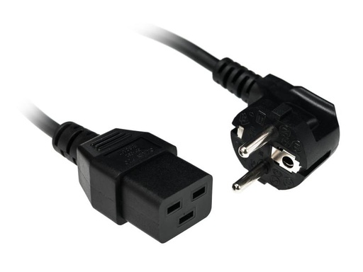[90063544 782135] Diggelmann Netzkabel 2 m C19-Schuko