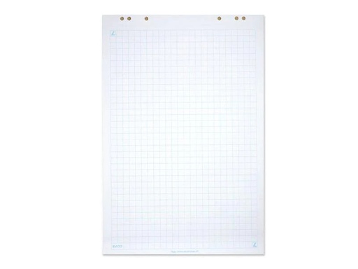 [90063639 868503] ELCO Flipchart 67 cm x 99 cm Kariert, 5 Blöcke