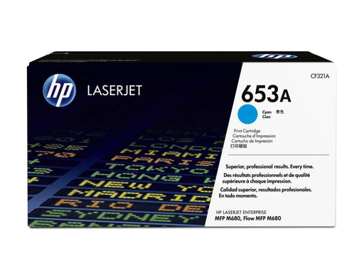 [90006348 426026] HP Toner 653A (CF321A) Cyan