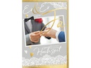 Braun + Company Hochzeitskarte Er & Er 11.5 x 17 cm