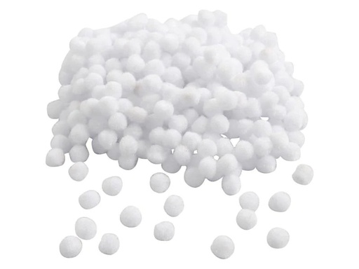 [90063949 813269] Creativ Company Weihnachtsdeko weiss, 450 Stück