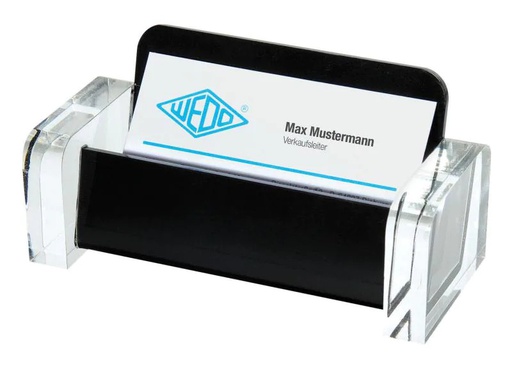 [90063963 1022656] WEDO Visitenkartenhalter Exklusiv Acryl