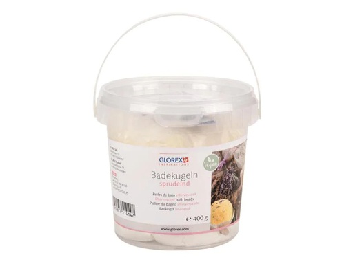 [90063986 628093] Glorex Badekugeln sprudelnd 400 g