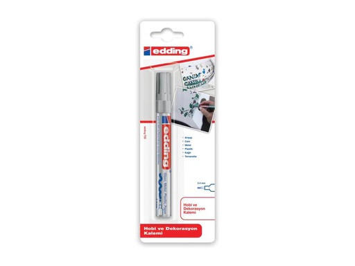 [90006378 495559] edding Lackmarker 750 Silber