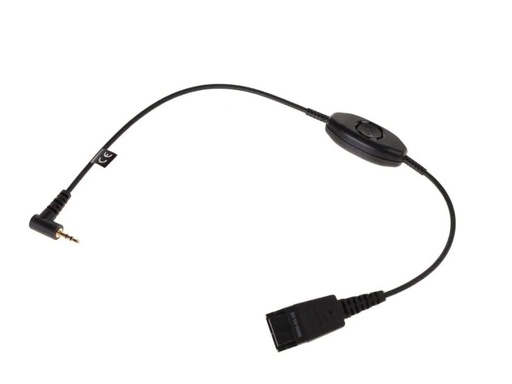 [90064212 137032] Jabra Anschlusskabel  ST25T 2.5 mm Klinke - QD 0.3 m