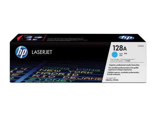 [90064539 151283] HP Toner Nr. 128A (CE321A) Cyan