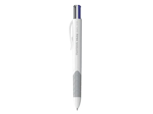 [90064562 892934] Paper Mate Mehrfarbenkugelschreiber Inkjoy Quatro Medium (M), Weiss