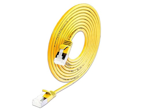 [90064604 823094] SLIM Slimpatchkabel  Cat 6A, U/FTP, 0.1 m, Gelb
