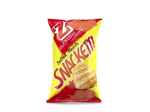 [90064688 723669] Zweifel Chips Snacketti Hearts lovely salted 75 g