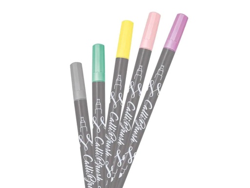 [90064701 806311] Online Brushpen Callibrush Handlettering Pastell Mehrfarbig
