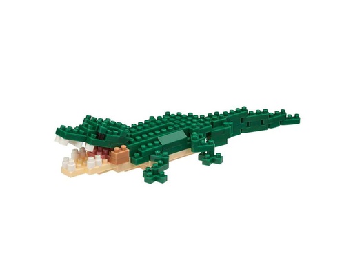 [90064762 1183495] Nanoblock Mini Collection Krokodil Level 2