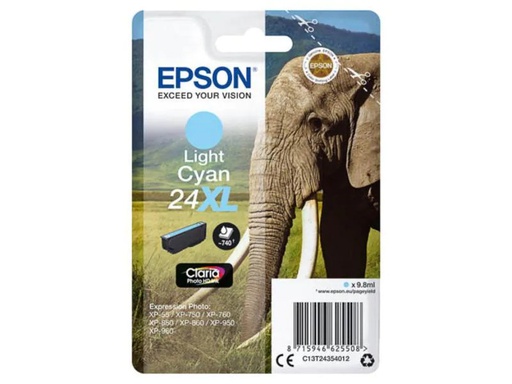 [90064765 630015] Epson Tinte T24354012 Light Cyan