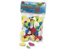 Folia Moosgummi-Stanzteile Herzen, 200 Stück