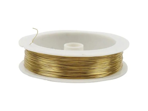 [90065023 711561] Creativ Company Messingdraht 70 m Gold
