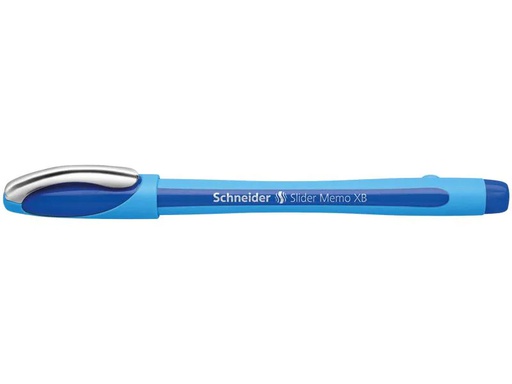 [90065056 1103705] Schneider Kugelschreiber Slider Memo Blau, 1 Stück