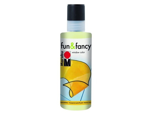 [90065106 556404] Marabu Fensterfarbe Fun &amp; Fancy 80 ml, Nachtleuchtend