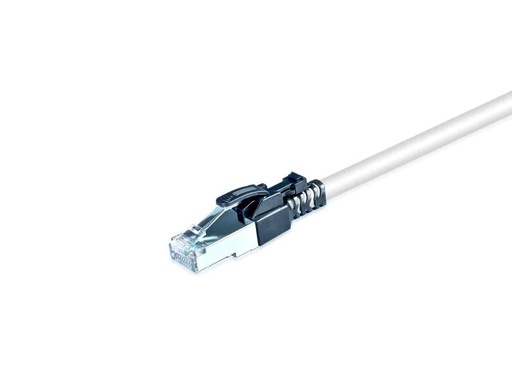[90065198 1113982] Wirewin Patchkabel Securelock Cat 6A, S/FTP, 2.5 m, Grau
