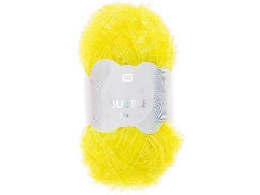 [90065328 945203] Rico Design Wolle Creative Bubble 50 g Neongelb
