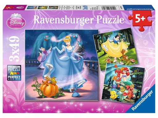 [90065376 1069480] Ravensburger Puzzle Schneewittchen, Aschenputtel, Arielle
