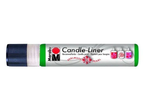 [90065560 648244] Marabu Kerzenmalfarbe Candle-Liner 25 ml, Grün