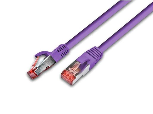 [90065734 149715] Wirewin Patchkabel RJ-45 - RJ-45, Cat 6, S/FTP, 0.25 m, Violett