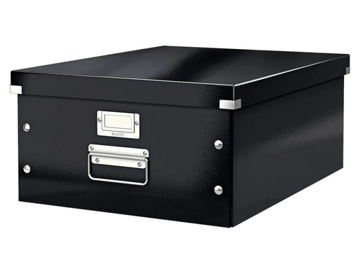 [90066214 370080] Leitz Aufbewahrungsbox Click &amp; Store A3 Schwarz