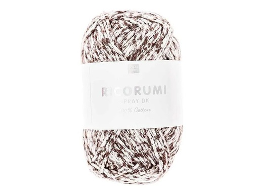 [90066473 1208399] Rico Design Wolle Creative Ricorumi DK 25 g, Braun; Weiss