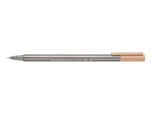 [90066614 914694] Staedtler Fineliner Triplus 334 0.3 mm, Sand