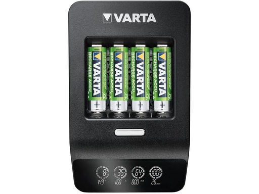 [90066649 1108146] Varta Ladegerät LCD Ultra Fast Charger+ inkl. 4xAA