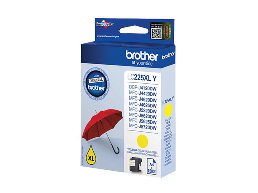 [90066735 316657] Brother Tinte LC-225XLY Yellow