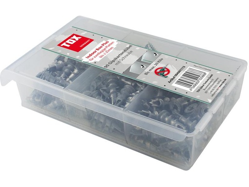 [90067079 1073305] Tox-Dübel Gipskartondübel Indoor Box Plus 180 Stück