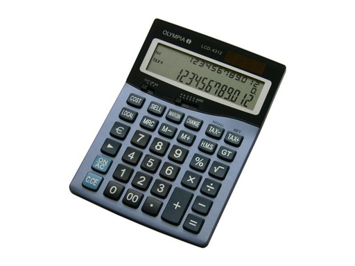 [90067309 534374] Olympia Taschenrechner LCD 4312