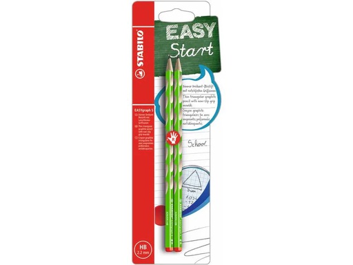 [90067391 1103421] STABILO Bleistift EASYgraph S für Rechtshänder, Grün