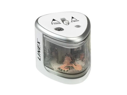 [90067477 879401] Linex Spitzer 0.045 l Batteriebetrieb, Weiss/Grau